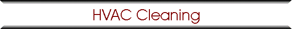HVAC Cleaning